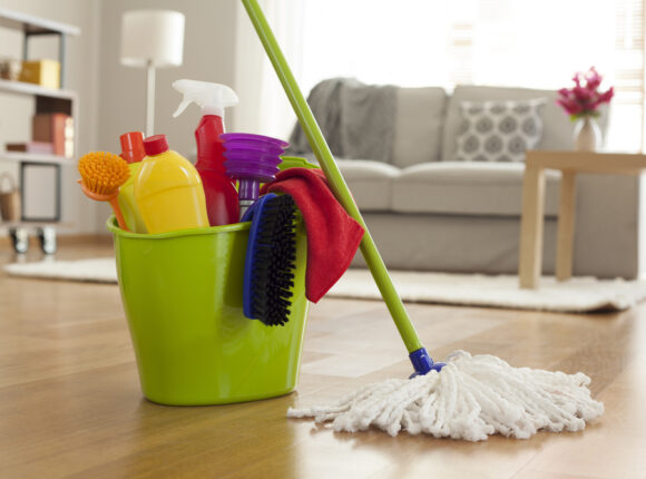 home cleaning service supplies